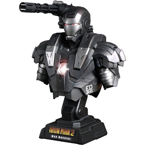 Hot Toys Iron Man 2 1/4 Scale Collectible Bust War Machine