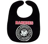 Infant THE RAMONES LOGO Velcro Baby Bib