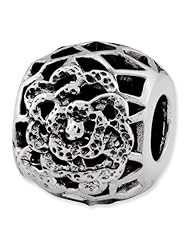 Sterling Silver Reflections Flower Bali Bead