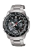Casio Mens Edifice Solar Atomic Black Face Watch #EQWM1000DB 1 Casio Mens Edifice Solar Atomic Black Face Watch #EQWM1000DB-1