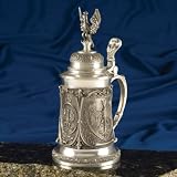 Pewter Stein - White Eagle 9 inches