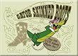 Wally Gator 'Gator Skinned Boots' Refrigerator Magnet