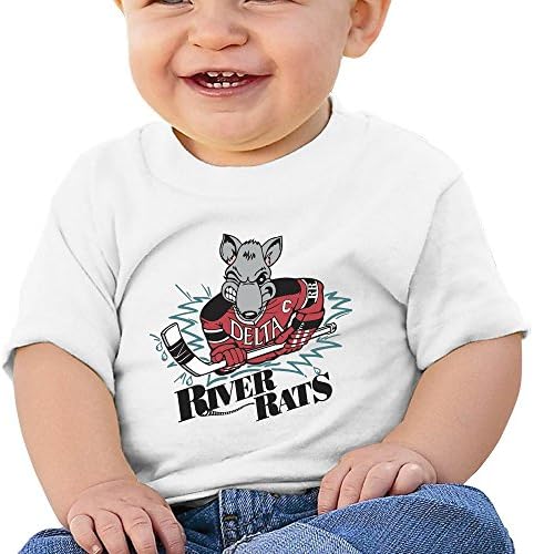 ALIZISHOP1 Custom Unsex Baby's River Rats Cotton Short Sleeve T Shirts