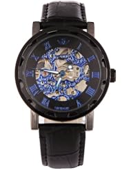 Yesurprise clock manually wound movement Mechanical Clock Men Women Wrist Watch Skeleton Watch Gift Gift reloj de montre de pulsera 1248-6