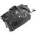 U.S. Traveler Koskin Leather Rolling Carry-On Duffel Bag