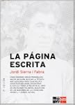 La p�gina escrita. Manual de escritura