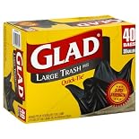 Glad Quick-Tie Trash Bags 30 Gallon 40 Ct.