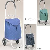 コンパクトタイプのショッピングカート 『メロディ A-1　Pブルー』 折りたたみも簡単♪の画像