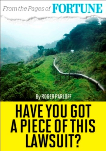 Have You Got a Piece of This Lawsuit?