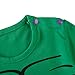 A&J Design Baby Boys' Green Hulk Romper Short Sleeve Costume