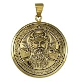 Bronze First Pentacle of the Sun - Key of Solomon Jewelry
