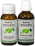 Native Remedies Complete Asthma ComboPack - BronchoSoothe and BioVent fo prevention and relief of asthma
