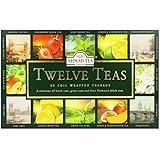 Ahmad Tea Twelve Teas, 60-Count Assorted Package