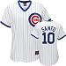 Ron Santo Majestic Cooperstown Throwback Pinstripe Chicago Cubs Jersey - XX-Large