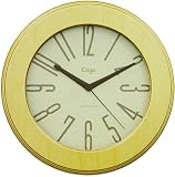 Coga (�R�K) �|�����v Wood Stripe Wall Clock Circle �ی^ Natural �i�`������ ���v��:290mm JSW08091004-NA