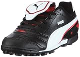 Puma Esito Finale TT Jr 102017, Unisex - Kinder, Sportschuhe - Fu&szlig;ball, Schwarz (black-white-puma red 03), EU 34 (UK 1.5) (US 2.5)