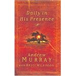 Daily in His Presence: A Spiritual Journey with Andrew Murray book cover
