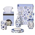 Tiddliwinks Blue Dots Bath Collection
