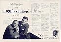 "You'll find your favorites among the 101 best-sellers as we did." say RODGERS and HAMMERSTEIN. ..... 1951 RCA Victor Records Ad, A4542.