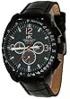 Adee Kaye Men's Black IP Sports Multi-Function Automatic Watch Model AK-4072-MBIPB1R