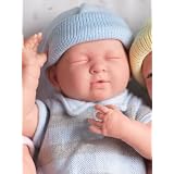 La Newborn 14" Real Boy w/Blue Hat Special Edition Berenguer Doll