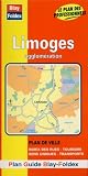 Plan de ville : Limoges (avec un index)