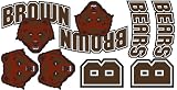 NCAA Brown University Skinit Car Decals