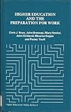 Higher education and the preparation for work