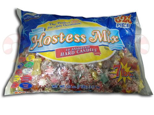 Hostess Mix-10 Assorted Hard Candies, 7lb Bag by Mix Hard Candy