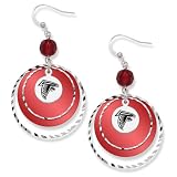 NFL Atlanta Falcons LogoArt Game Day Earrings