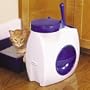 Petmate 22501 LitterLocker Plus with Microban, White/Planet Blue