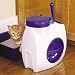Petmate 22501 LitterLocker Plus with Microban, White/Planet Blue