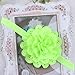 Qandsweet Baby Girl's Headbands Mesh Flower Hair Accessories (11 Pack)