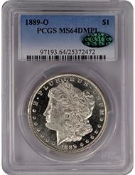 From Amazon.com. Click for details:
 Coins: 1889 O Morgan Dollar Dollar PCGS MS64 Coins: 1889 O Morgan Dollar Dollar PCGS MS64