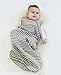 Woolino Merino Wool and Organic Cotton Baby Sleep Bag - 4 Season Classic Sleep Sack for Baby - Two-Way Zipper Sleeping Bag for Baby and Toddler - 0-6 Months - Earth
