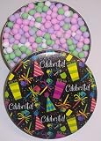 Scott's Cakes Chocolate Dutch Mints in a Celebration Tin