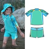 Seaside UPF 50+, UV Protective 2 Piece Short Set