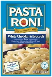 Pasta Roni White Cheddar & Broccoli Rigatoni Mix, 5.5-Ounce Boxes (Pack of 12)