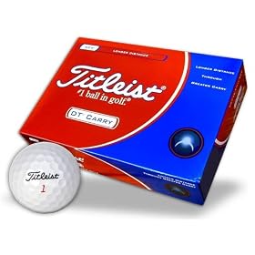 One Dozen Championship Soft Compression Titleist DT Carry Golf Balls