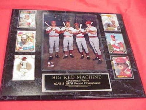 Big Red Machine 6 Card Collector Plaque