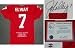 John Elway Signed Stanford Mesh Red Stat Jersey - Stanford Cardinal NCAA College Athletics