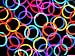 100 x 8 GLOW STICKS. GLOW STICK BRACELETS IN 8 COLOURS. BULK BUY.
