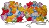 Flower Bras Plastic with Straps 1 pc