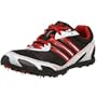 adidas Women's XCS Running Shoe,Black/Scarlet/White,9 M