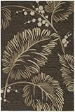 IMAGE OF Kaleen Home and Porch Palmyra Chocolate 2025-40 2'X6' Runner Area Rug