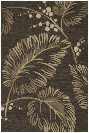 Kaleen Home and Porch Palmyra Chocolate 2025-40 2'X6' Runner Area Rug