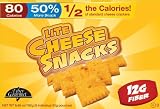 FiberGourmet Lite Cheese Snacks, 6.85-Ounce Boxes (Pack of 6)