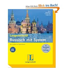 Langenscheidt Russisch mit System: Der praktische Sprachkurs. Buch, Begleitheft, 4 Audio-CD's u. 1 MP3-CD