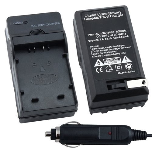SODIAL(R) Battery Charger FOR Panasonic Lumix DMC-FZ18, DMC-FZ28, DMC-FZ30, DMC-FZ35, DMC-FZ38, DMC-FZ50, DMC-FZ7, DMC-FZ8