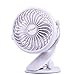 BTOOP Clip on Fan Battery Fan Portable Clip to Baby Stroller and Table with a 18650 Battery, Rechargeable, Quietness (White,5